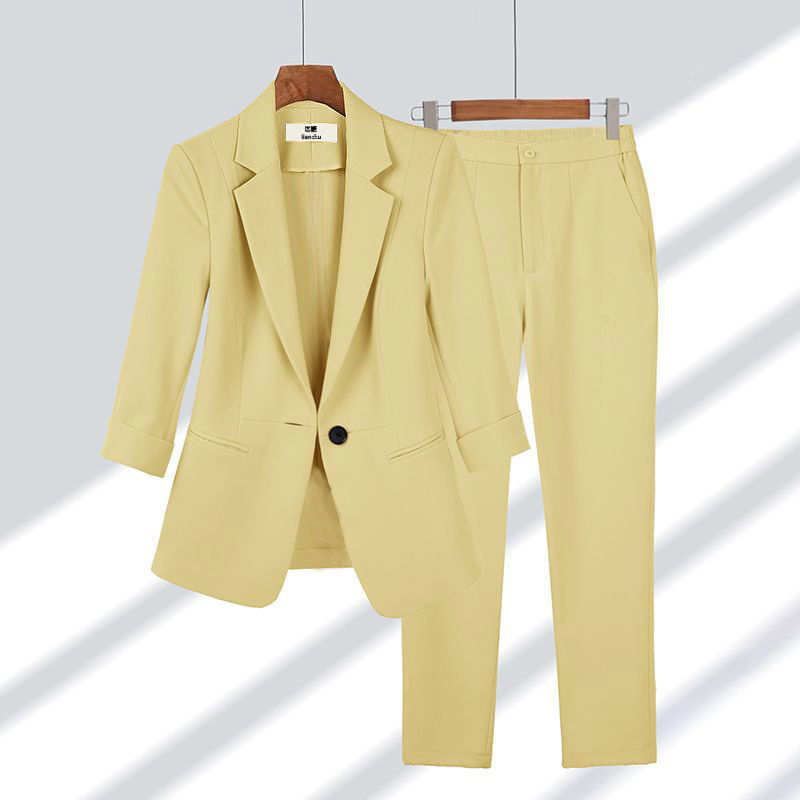 Women's Casual Blazer Set - Stylish & Comfortable - Office Business Suit