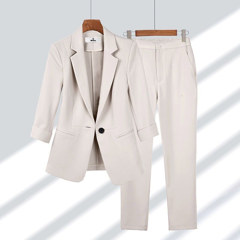 Women's Casual Blazer Set - Stylish & Comfortable - Office Business Suit