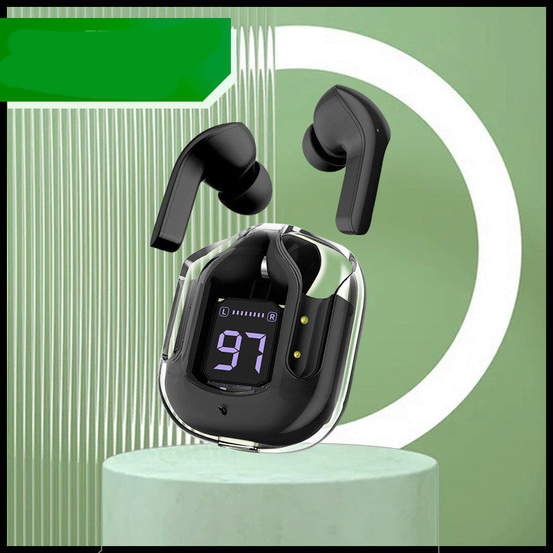 True Wireless Bluetooth Headset Digital Display ENC Noise Reduction - TechSavvy