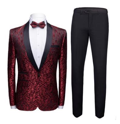 Men's suit  men wedding Dress Suit Set