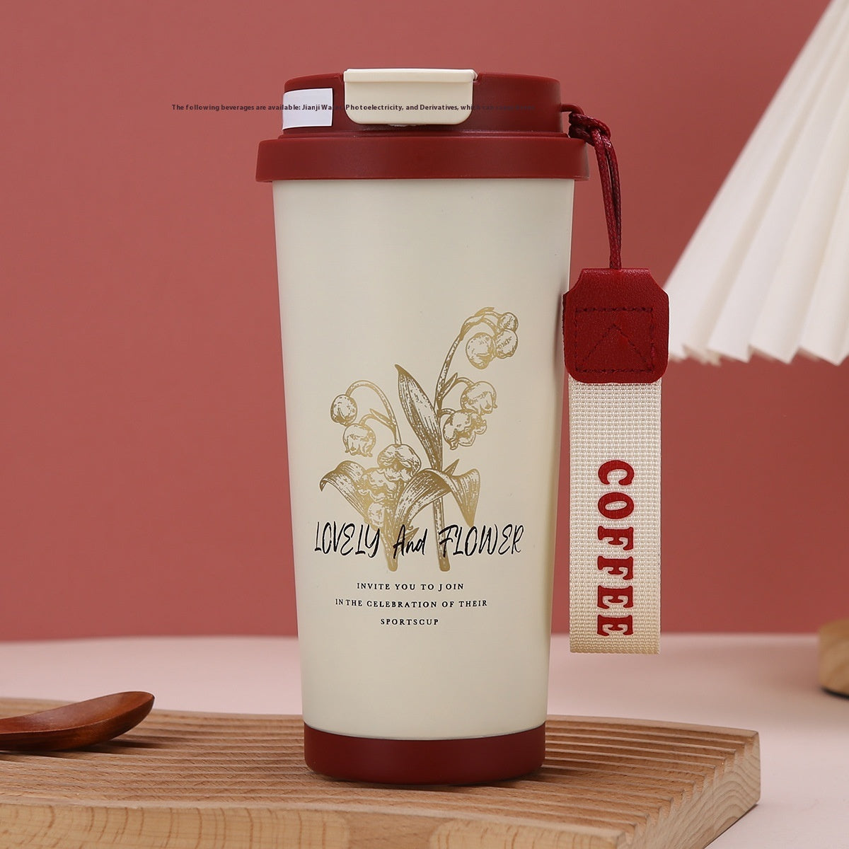 Office Business Good-looking Coffee Cup Portable Straw Cup for Outdoor Use