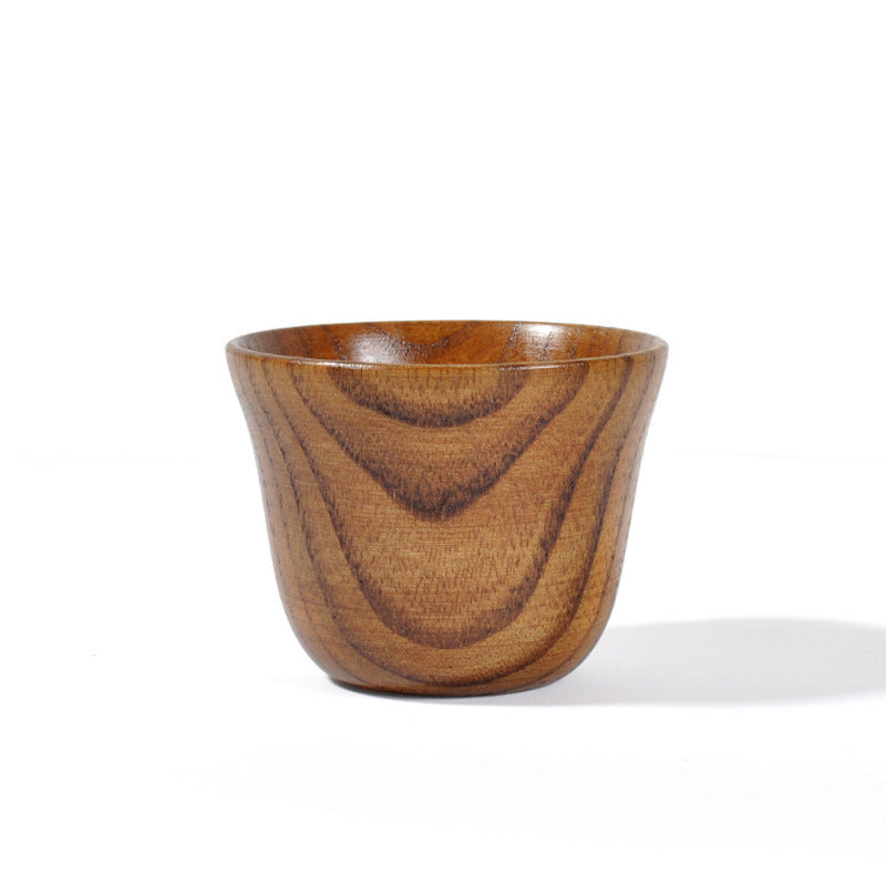 Handmade Wooden Cup - Natural Spruce Wood Drinkware