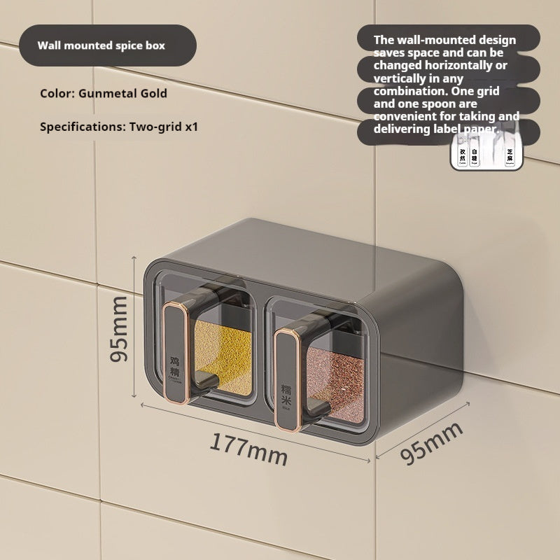 Kitchen Wall Hanging Condiment Storage Box - Organize Your Kitchen in Style