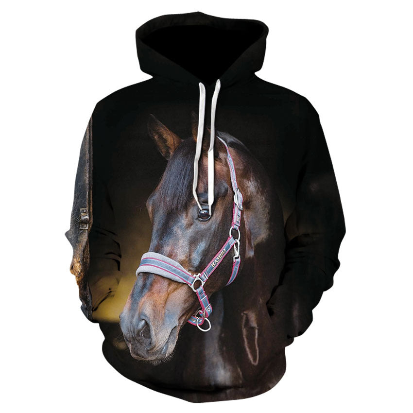 Digital Print Hoodie - Stylish & Comfortable