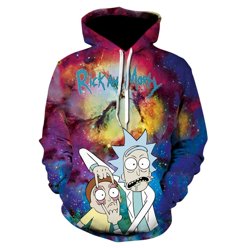 Digital Print Hoodie - Stylish & Comfortable