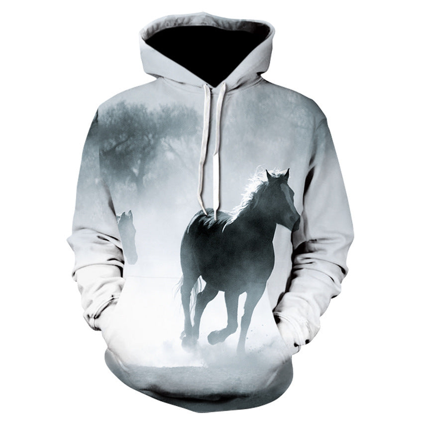 Digital Print Hoodie - Stylish & Comfortable