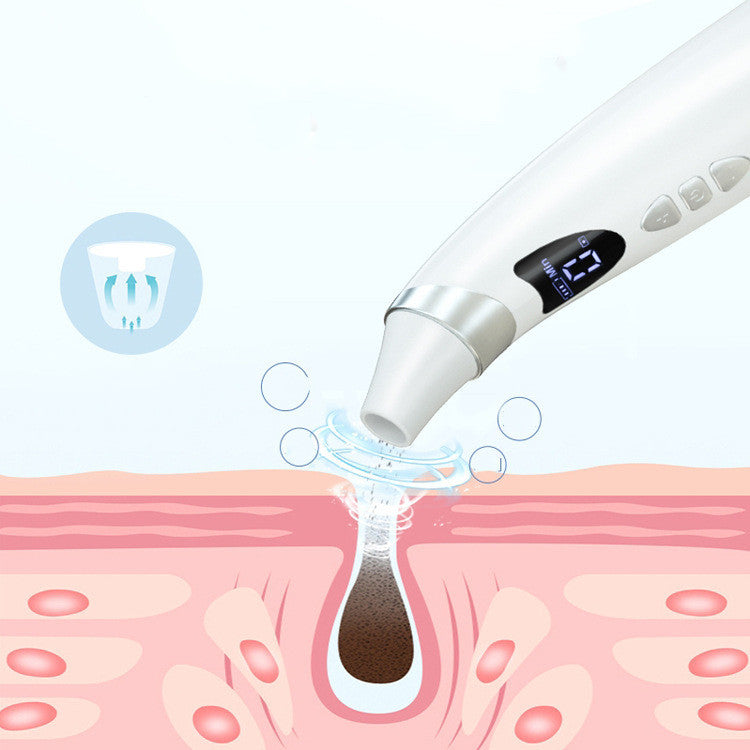 Visual Blackhead Remover with Camera - Electric Pore Vacuum Cleaner & Skin Care Tool