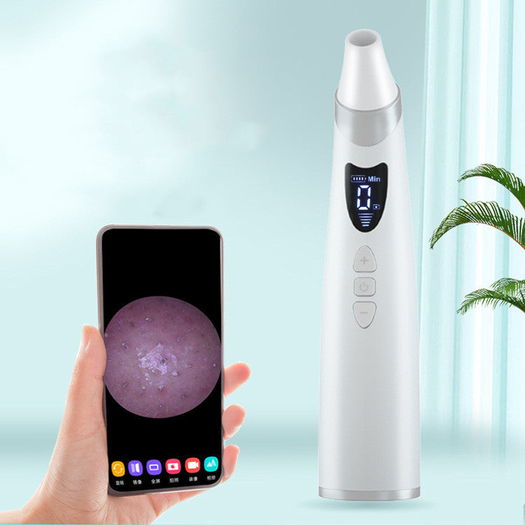 Visual Blackhead Remover with Camera - Electric Pore Vacuum Cleaner & Skin Care Tool