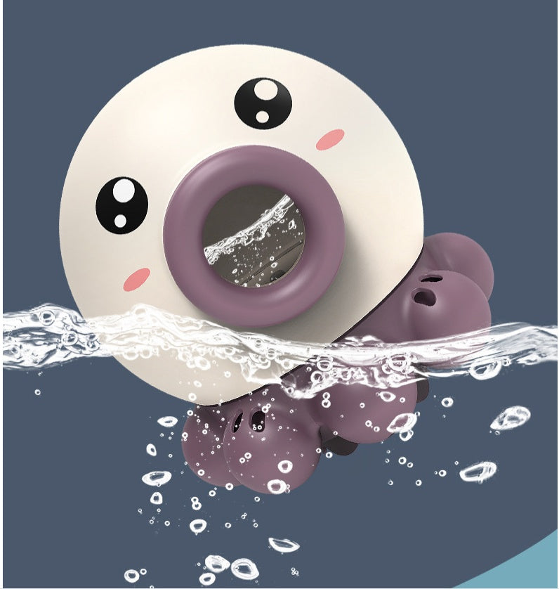 Octopus Fountain Bath Toy - Water Spray & Rotating Shower - Summer Fun for Kids