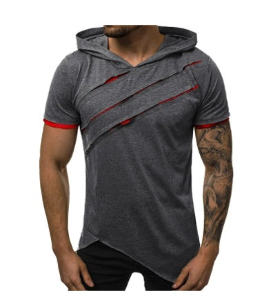 Personalized Fitness Pleated Short Sleeve Top - Modal Blend