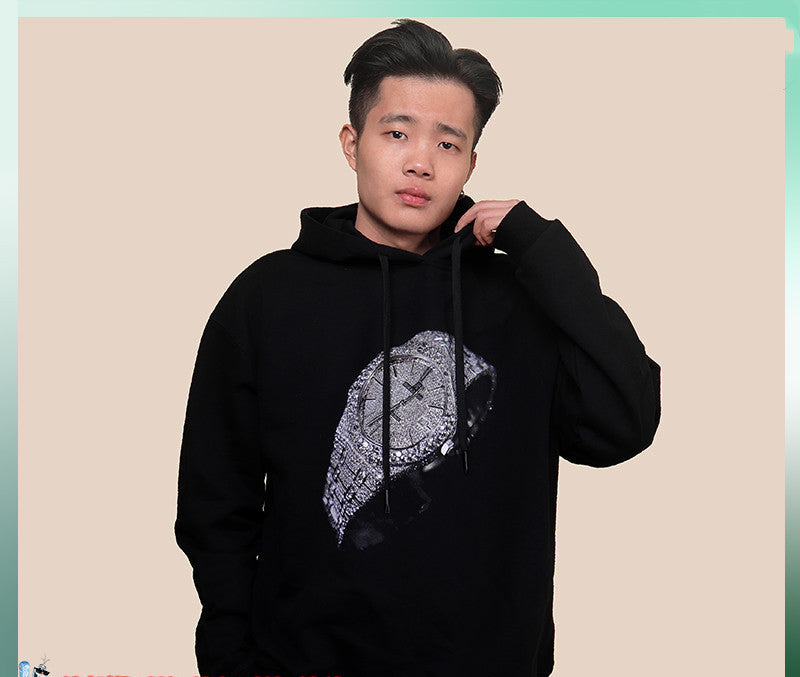 Men'S Cotton Hooded Sweater - Trendy & Comfortable