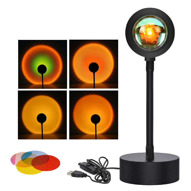 Sunset Projection Lamp Night Light Wall Decoration Lighting - TechBloom