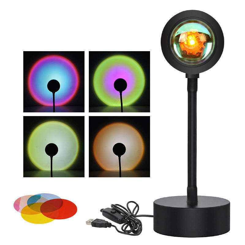 Sunset Projection Lamp Night Light Wall Decoration Lighting - TechBloom