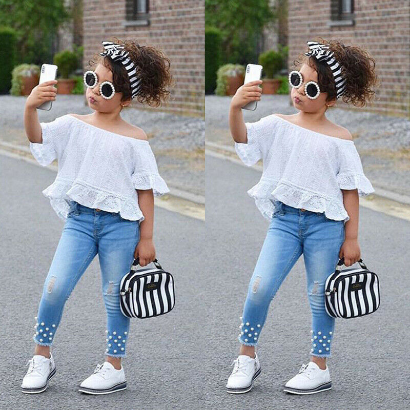 Girls Shirt and Shorts Set - Summer Collection