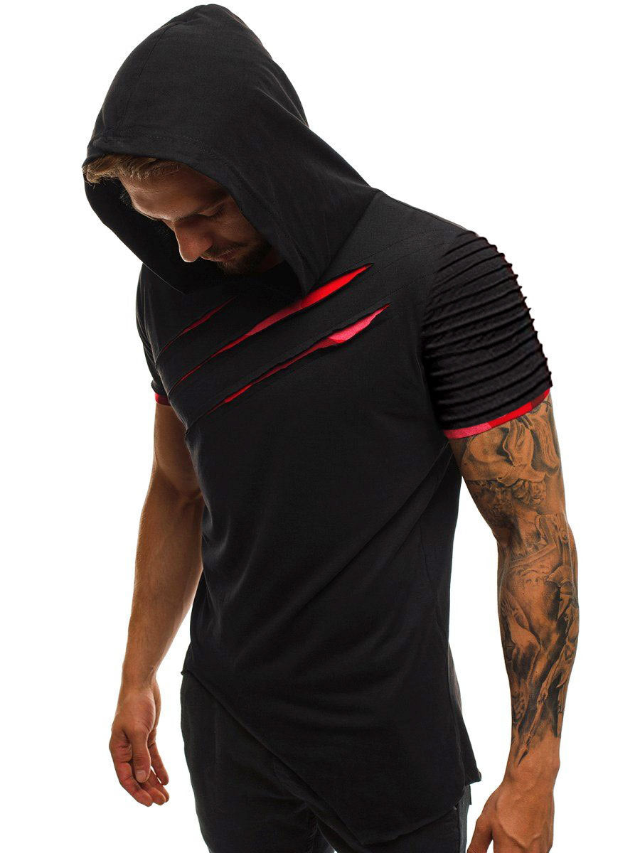 Personalized Fitness Pleated Short Sleeve Top - Modal Blend