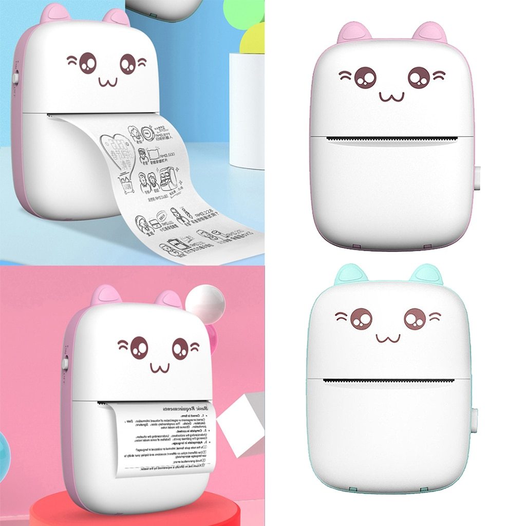 Mini Printer Portable Bluetooth WiFi - Print Anywhere