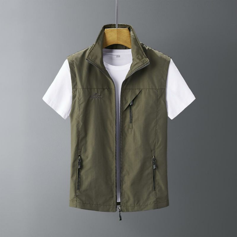 Men's Rabbit Fur Vest - Outdoor Casual Slim Fit