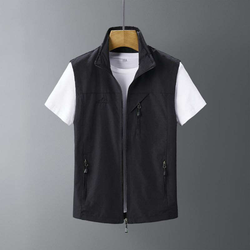 Men's Rabbit Fur Vest - Outdoor Casual Slim Fit