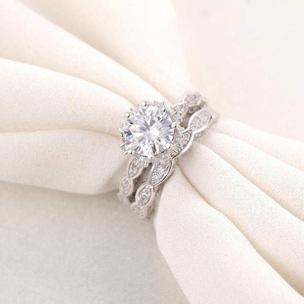 Zircon Statement Rings - Elegant Women's Fashion Jewelry