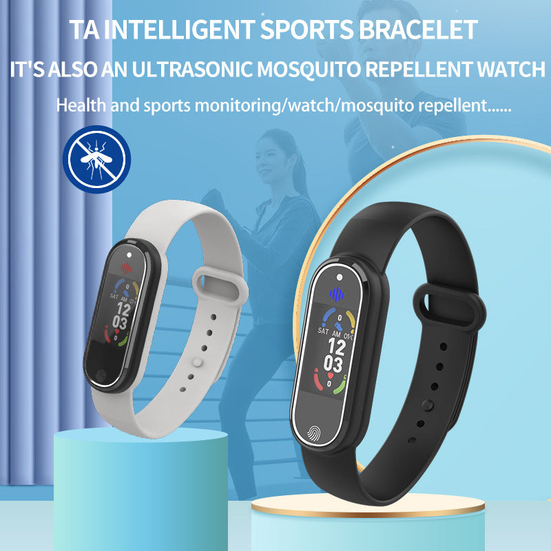 Mosquito Repellent Wristband Watch - Portable Ultrasonic Insect Repeller