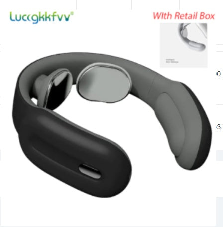 Smart Neck and Shoulder Massager with Remote Control - Heat Therapy & Pulse Technology