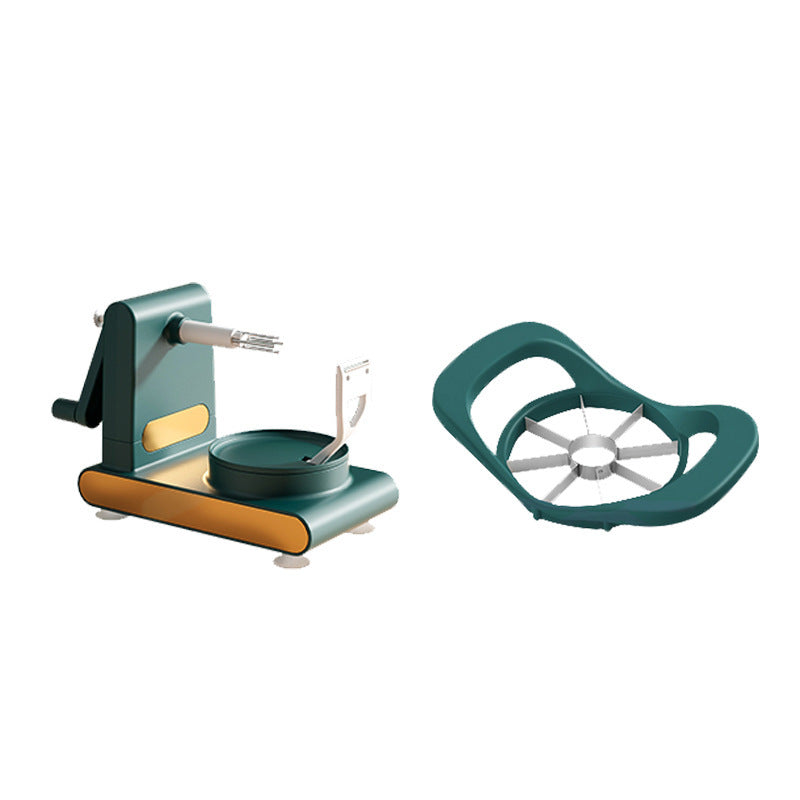Hand-Cranked Multifunctional Peeler Machine - Kitchen Fruit & Vegetable Slicer Tool