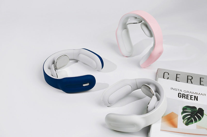 Smart Neck and Shoulder Massager with Remote Control - Heat Therapy & Pulse Technology