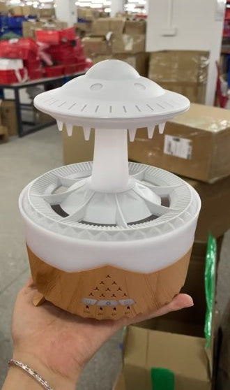 UFO Raindrop Humidifier, Aromatherapy Air Diffuser