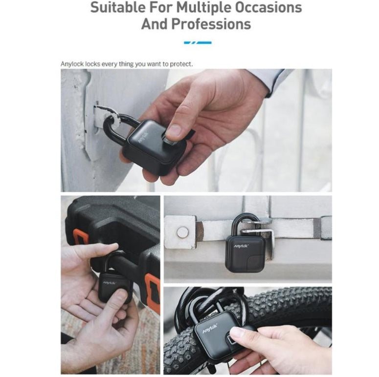 Smart Fingerprint Padlock - Waterproof L3