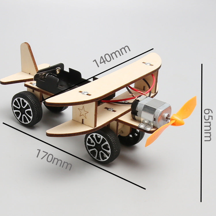 Wooden DIY Airplane Kids Puzzles - Educational Science Toys for Children