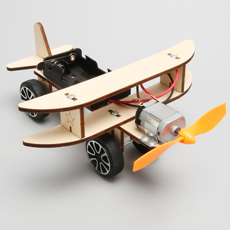 Wooden DIY Airplane Kids Puzzles - Educational Science Toys for Children