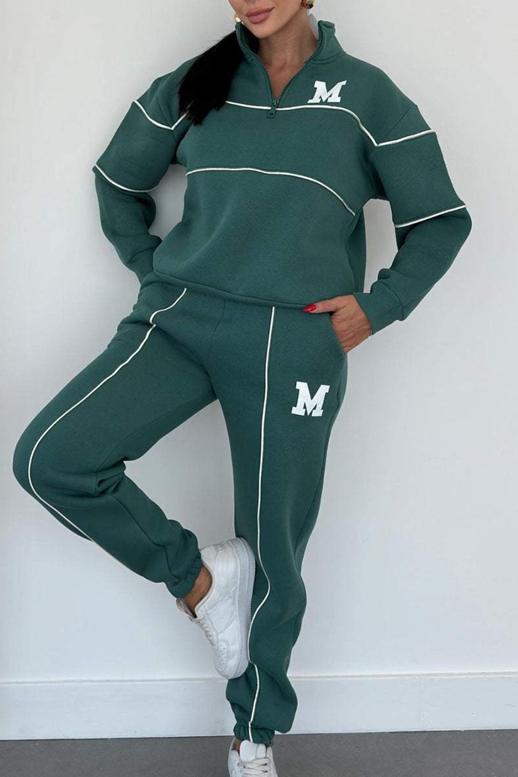 Women's 2 Piece Lounge Set - Comfortable & Stylish Sweatsuit