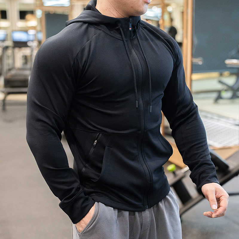 Men's Sports Casual Slim Jacket - Hooded & Stylish