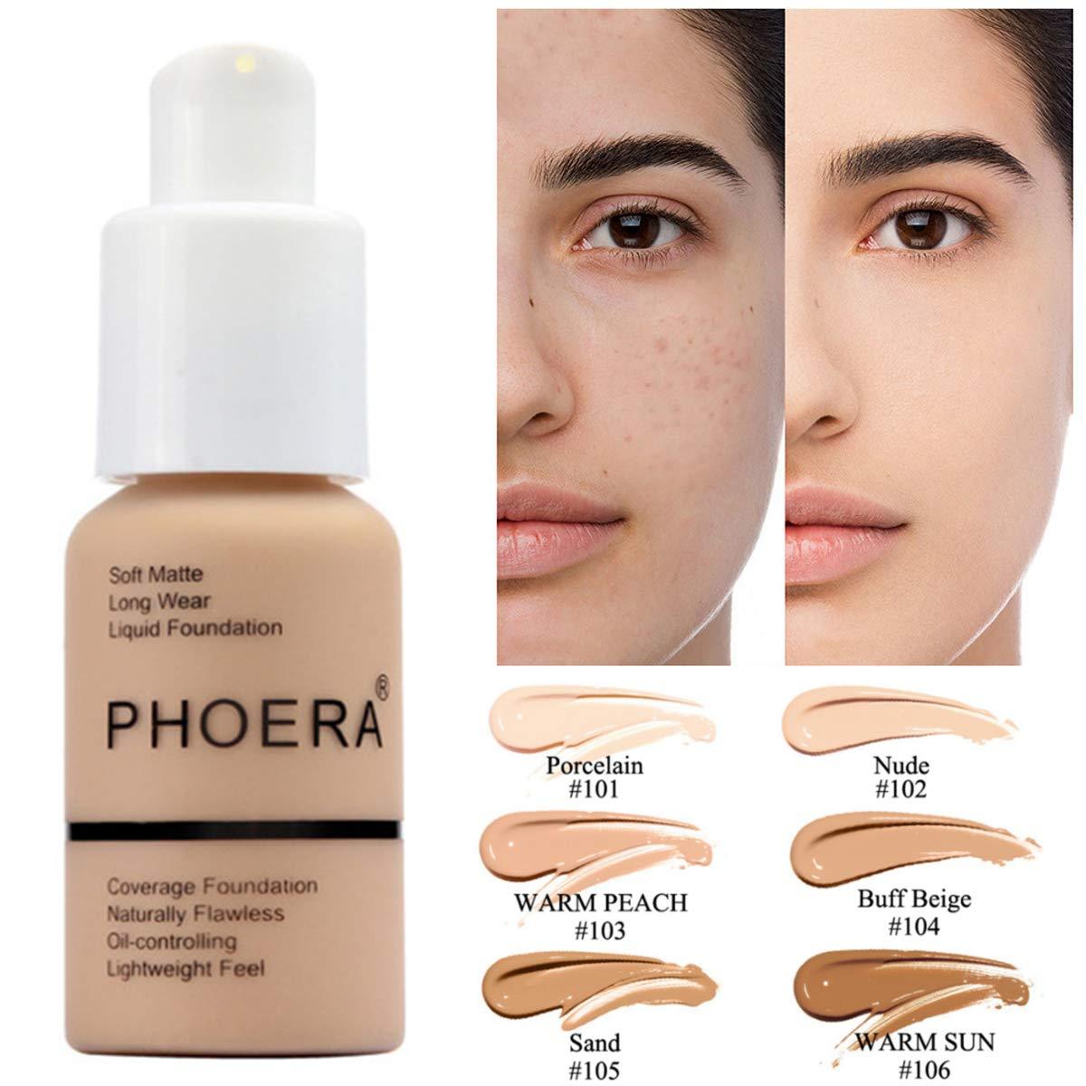Matte Concealer Foundation Cream - Natural Color - Oil Control