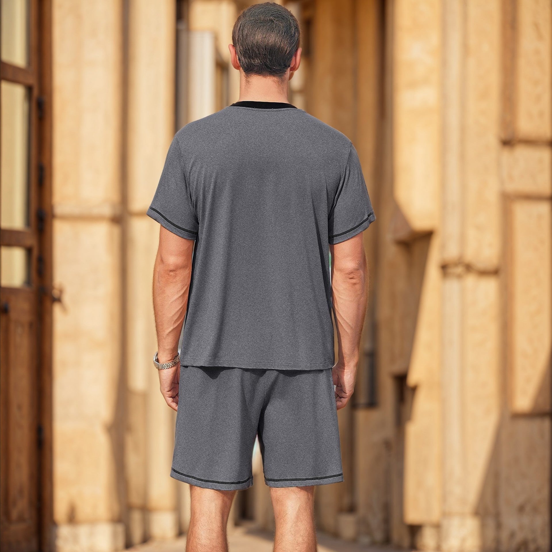 Men's Casual Two-Piece Set - Stylish & Comfortable