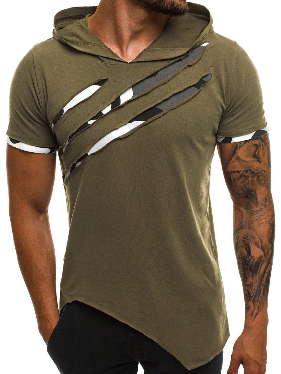 Personalized Fitness Pleated Short Sleeve Top - Modal Blend