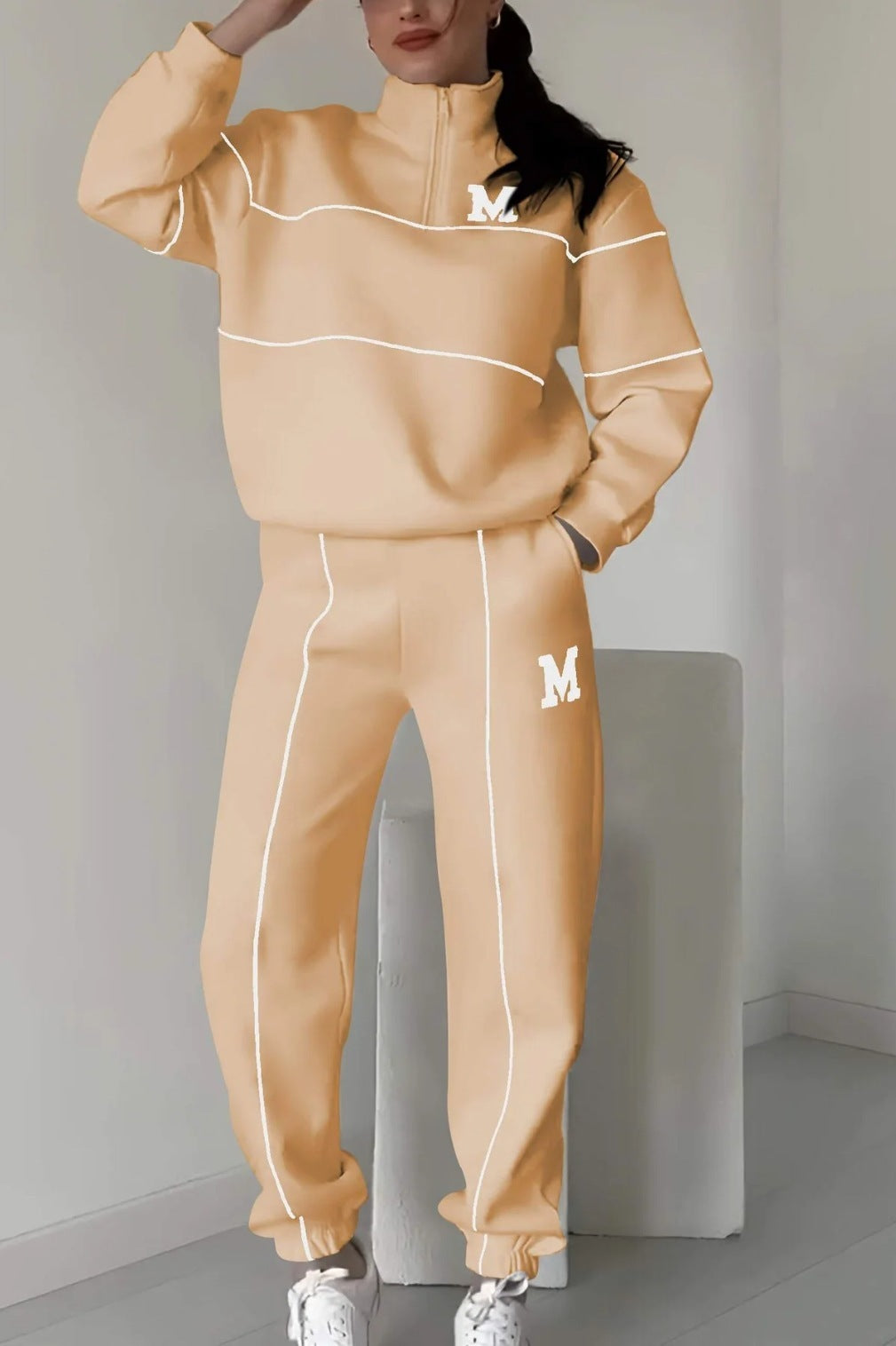 Women's 2 Piece Lounge Set - Comfortable & Stylish Sweatsuit
