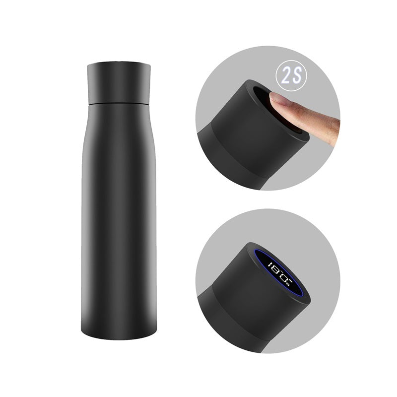 Thermal Water Bottle - Smart Temperature Display Insulated Stainless Steel