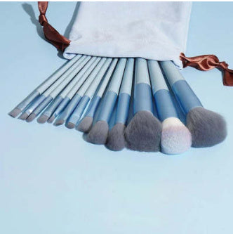 Professional 13-Piece Makeup Brush Set - Complete Beauty Kit with Storage Options