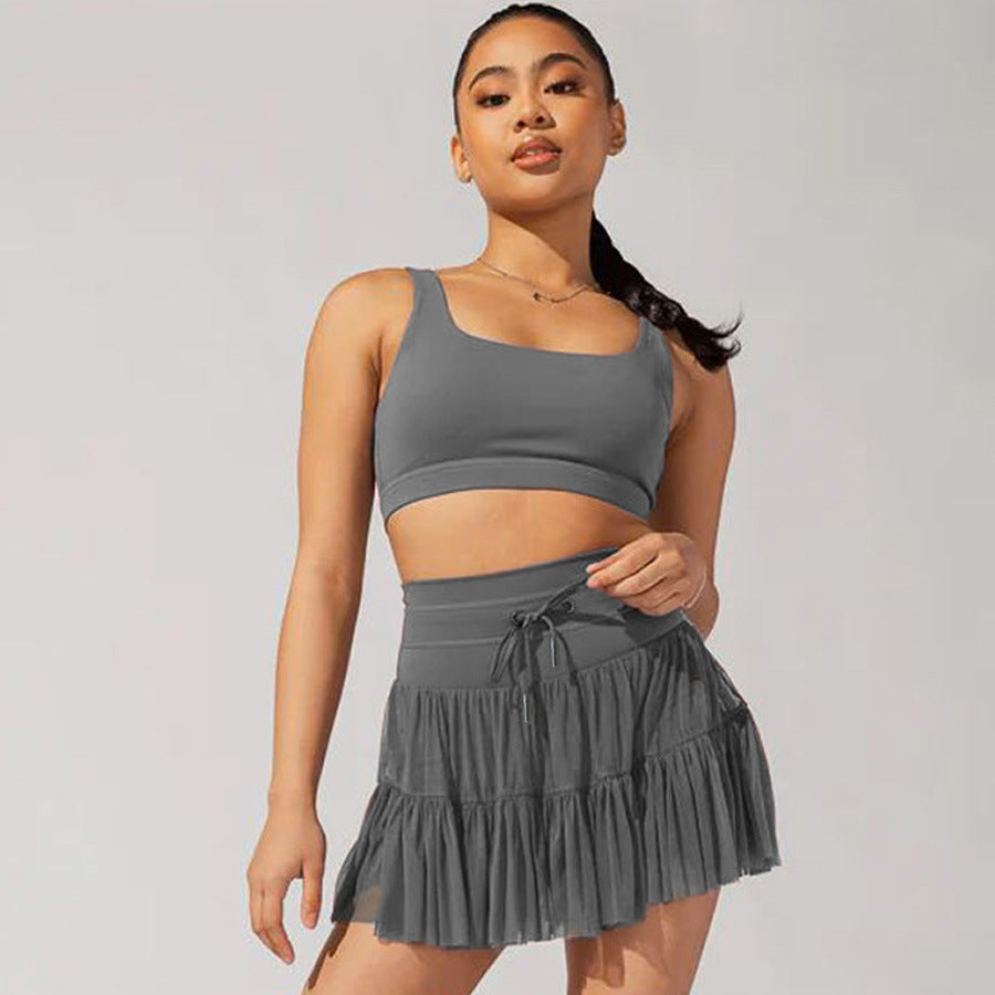 High Waist Sports Skirt - Summer Fashion Pleated Skirt for Women