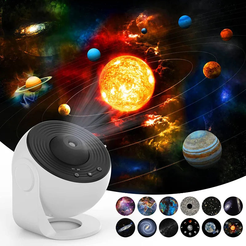 Galaxy Projector Night Light - Starry Sky Effect for Kids' Bedrooms