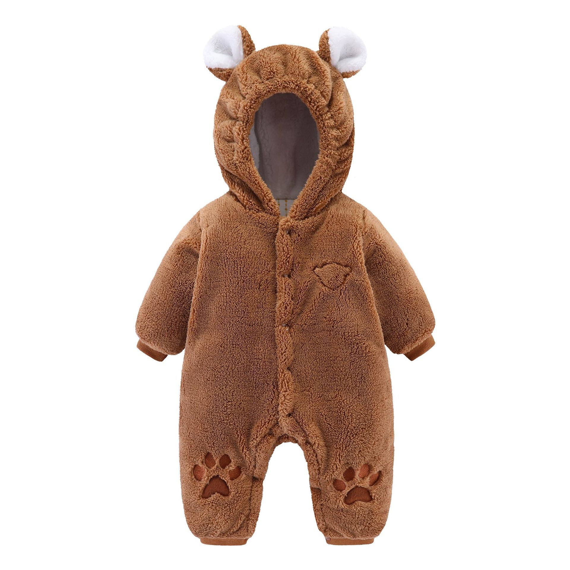 Newborn Baby Quilted Onesies - Warmth & Comfort