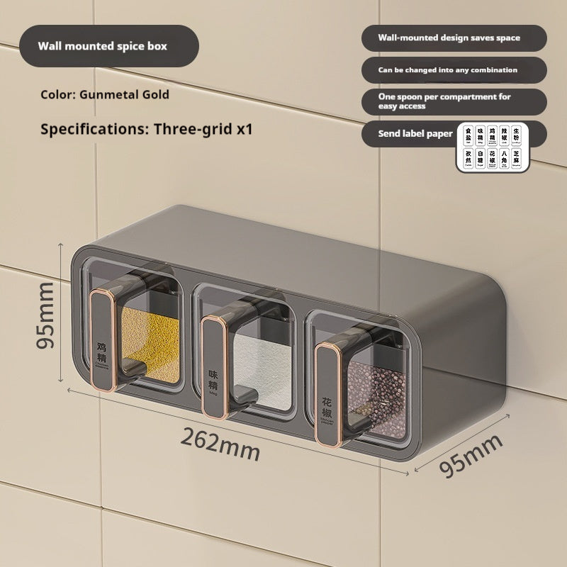 Kitchen Wall Hanging Condiment Storage Box - Organize Your Kitchen in Style