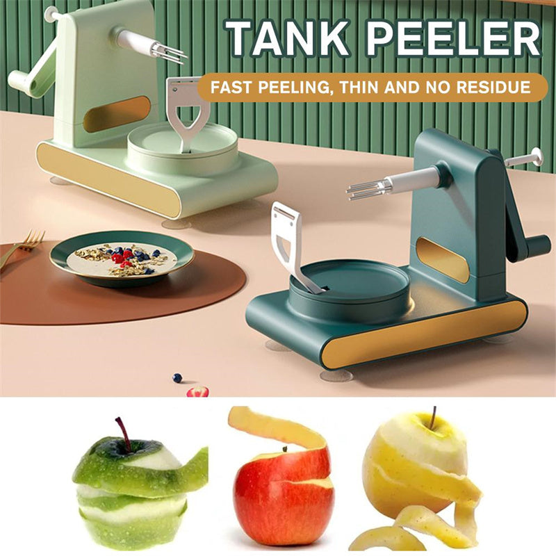 Hand-Cranked Multifunctional Peeler Machine - Kitchen Fruit & Vegetable Slicer Tool