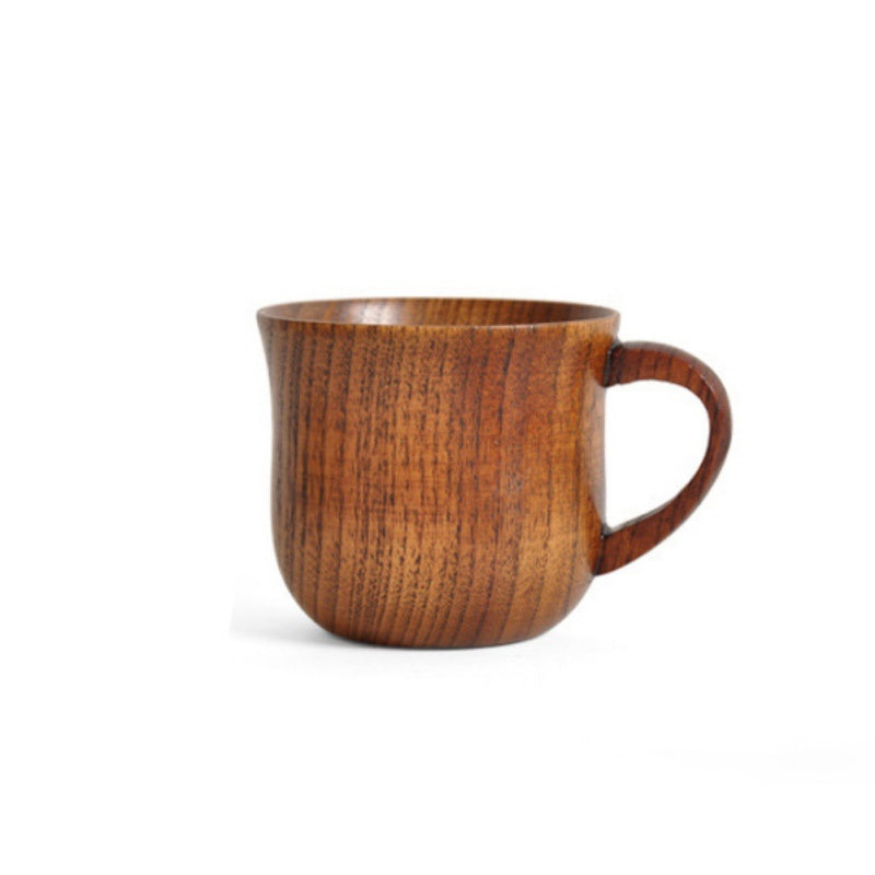 Handmade Wooden Cup - Natural Spruce Wood Drinkware