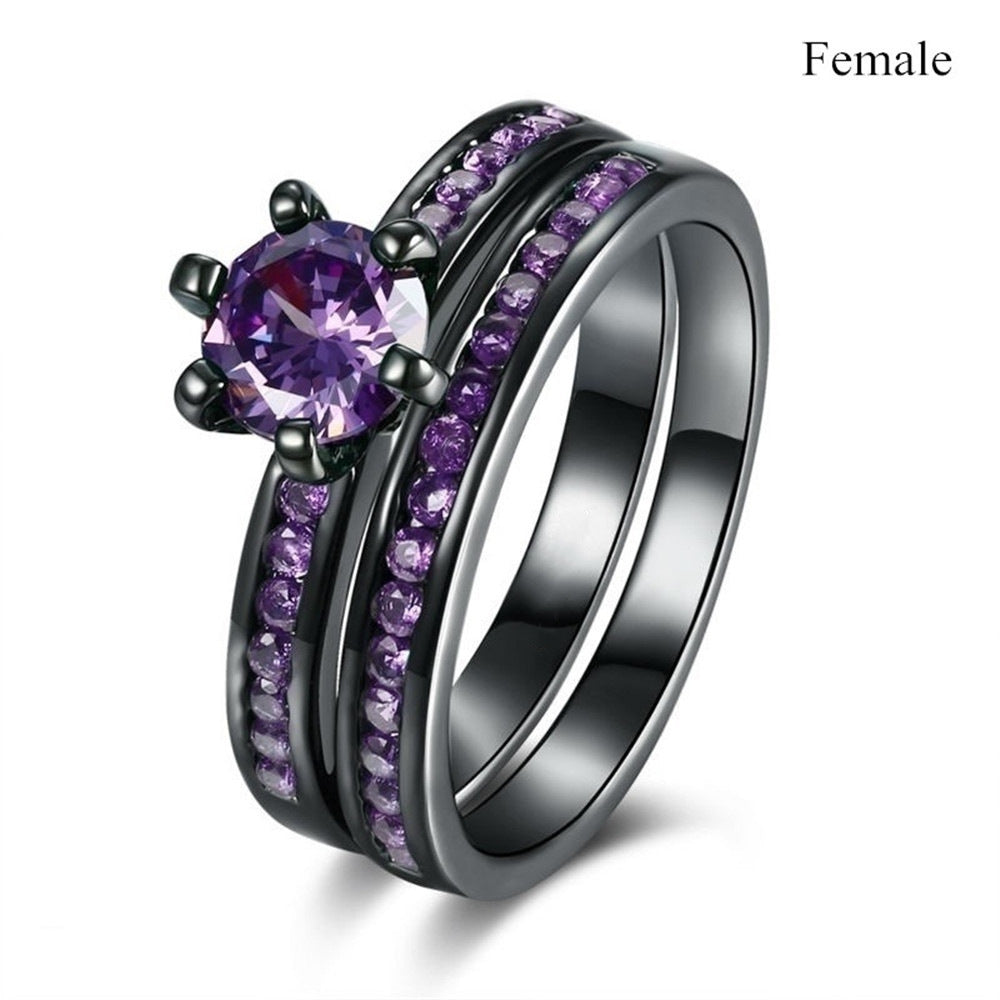 Women's Purple Ring | Lovers Purple Ring | iukstore
