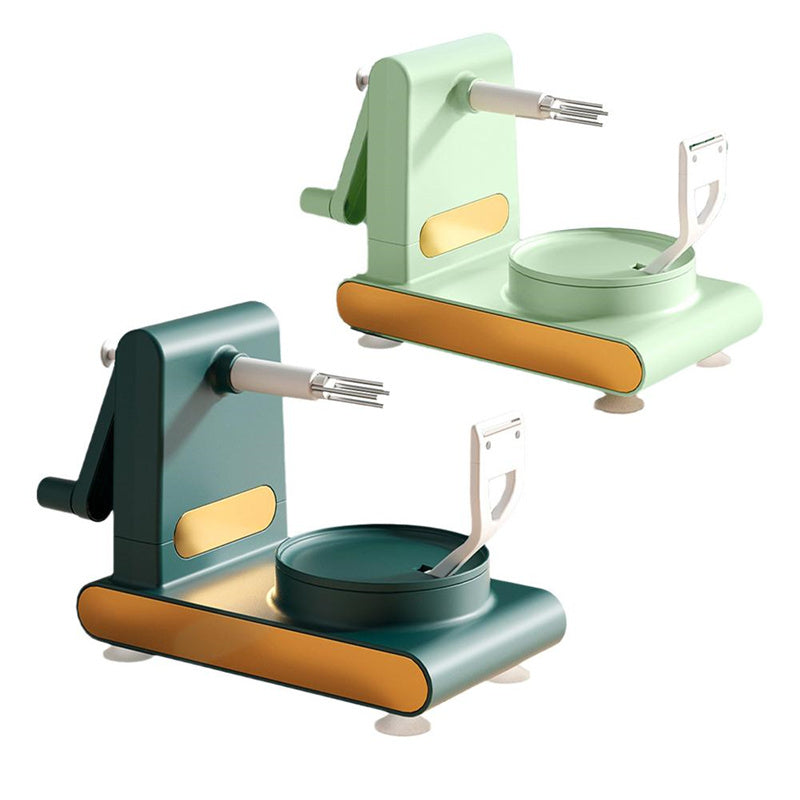 Hand-Cranked Multifunctional Peeler Machine - Kitchen Fruit & Vegetable Slicer Tool