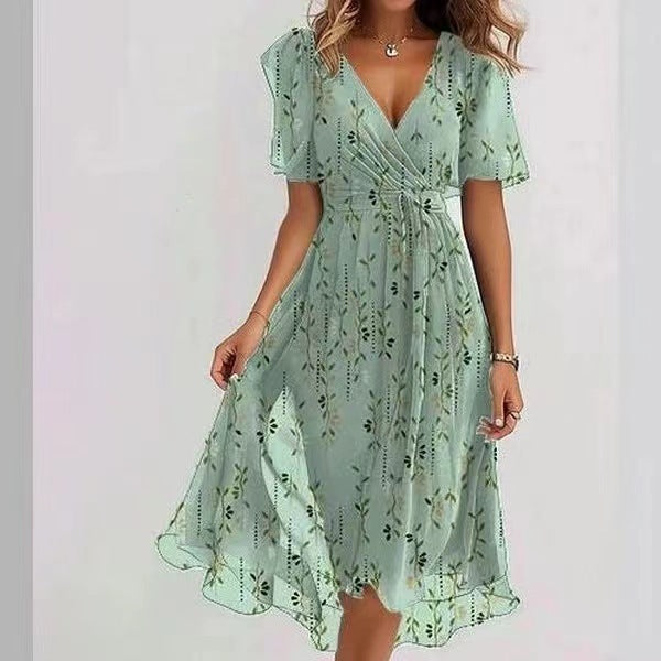Elegant Summer Chiffon Dress for Women