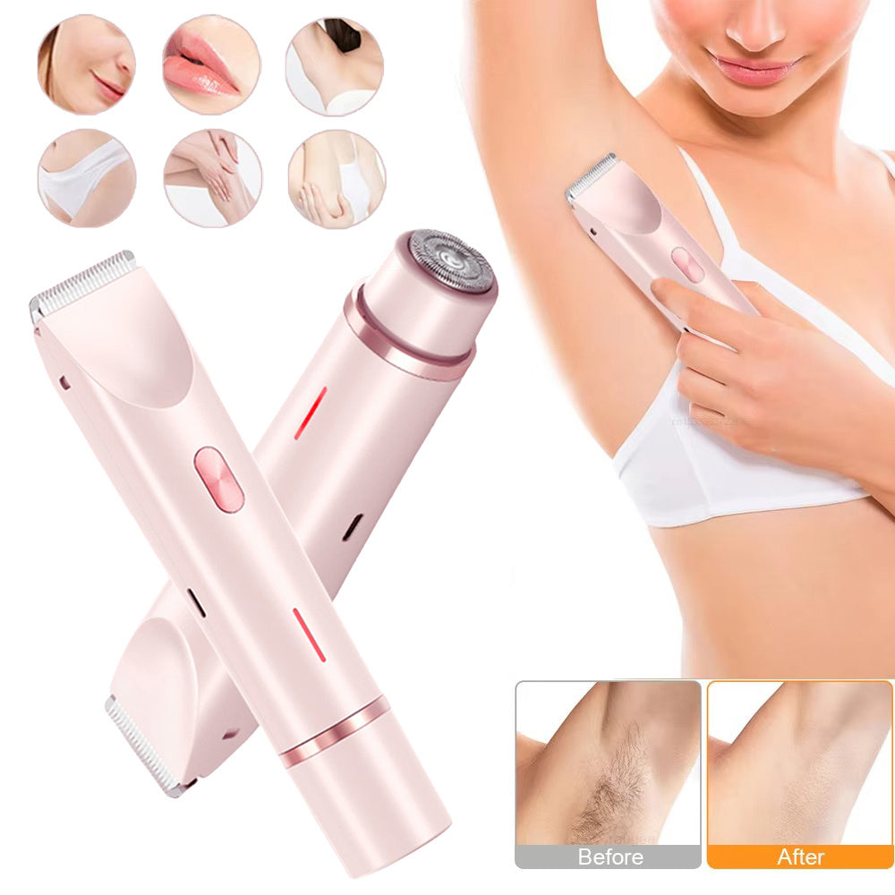 Women's Hair Remover - Double Head Shaver for Smooth Skin