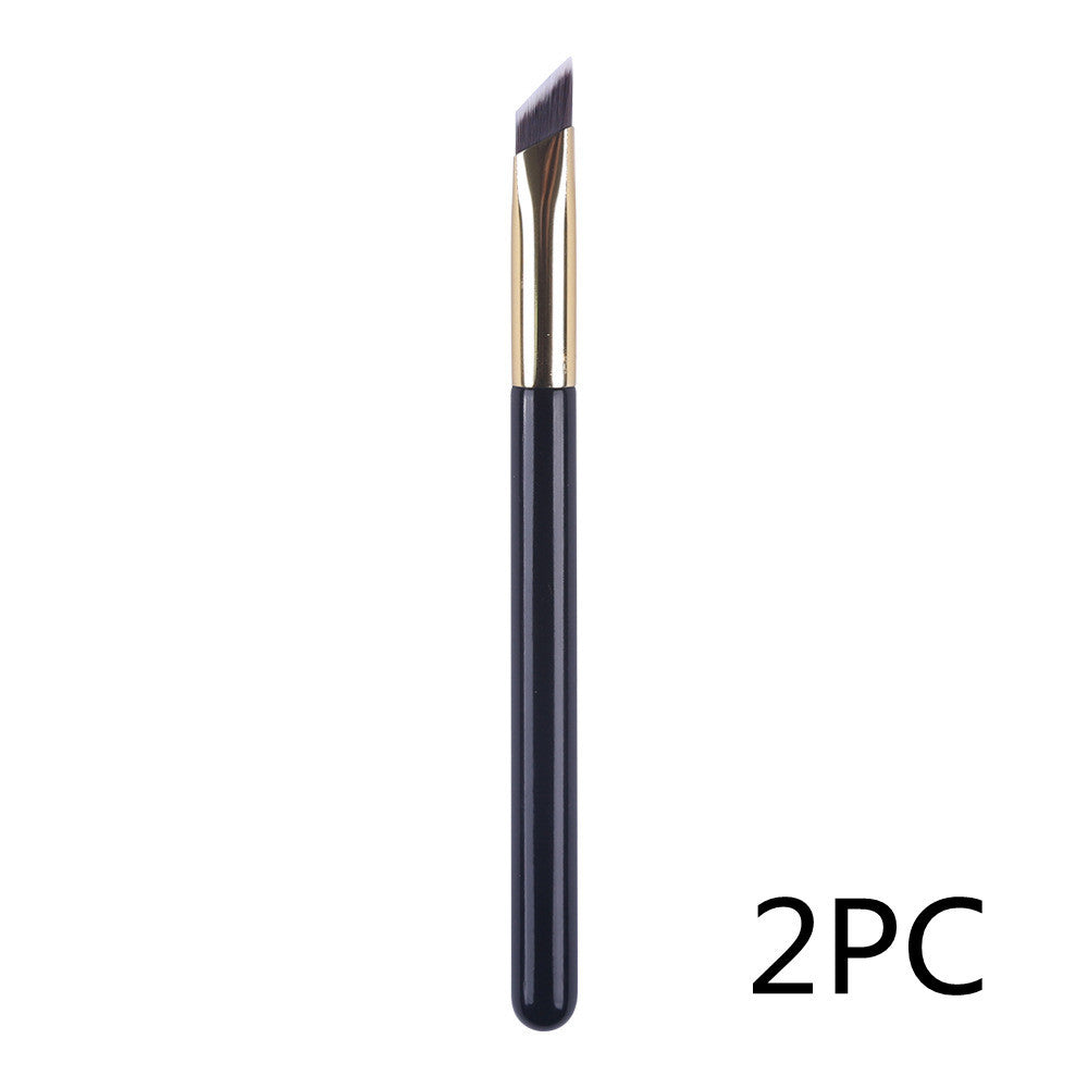Professional Precision Eyebrow Brush - 3D Hair-Like Strokes & Concealer Tool